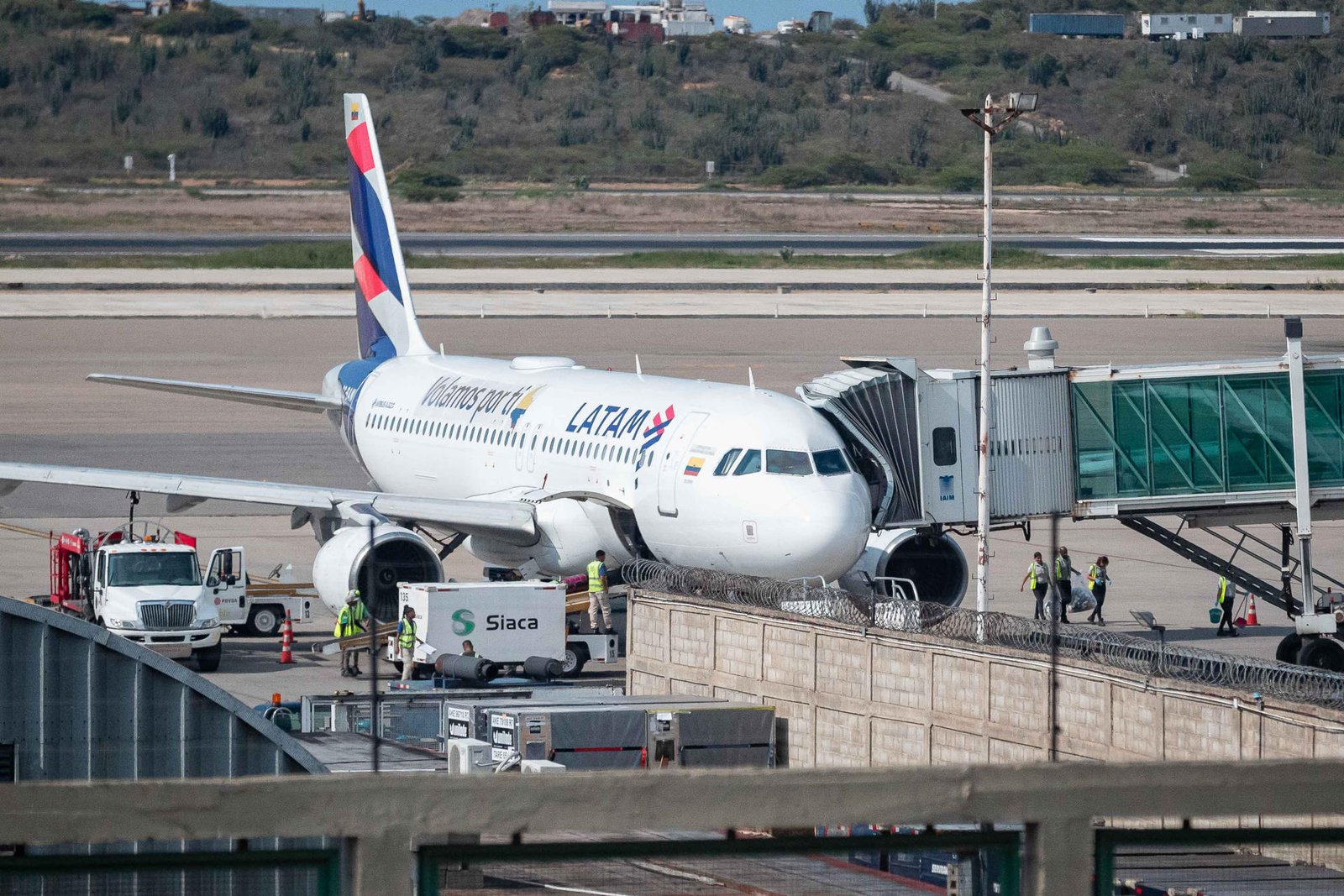 avion en maiquetia